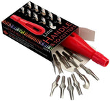 Manche + socle + 10 gouges linogravure