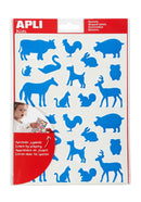 Gommettes permanentes animaux