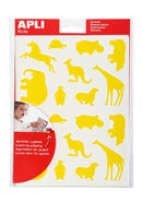 Gommettes permanentes animaux