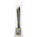 Pochette brosses mangouste synthétique 2