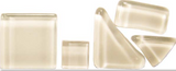 Mosaïque verre doux transparent - 20mm
