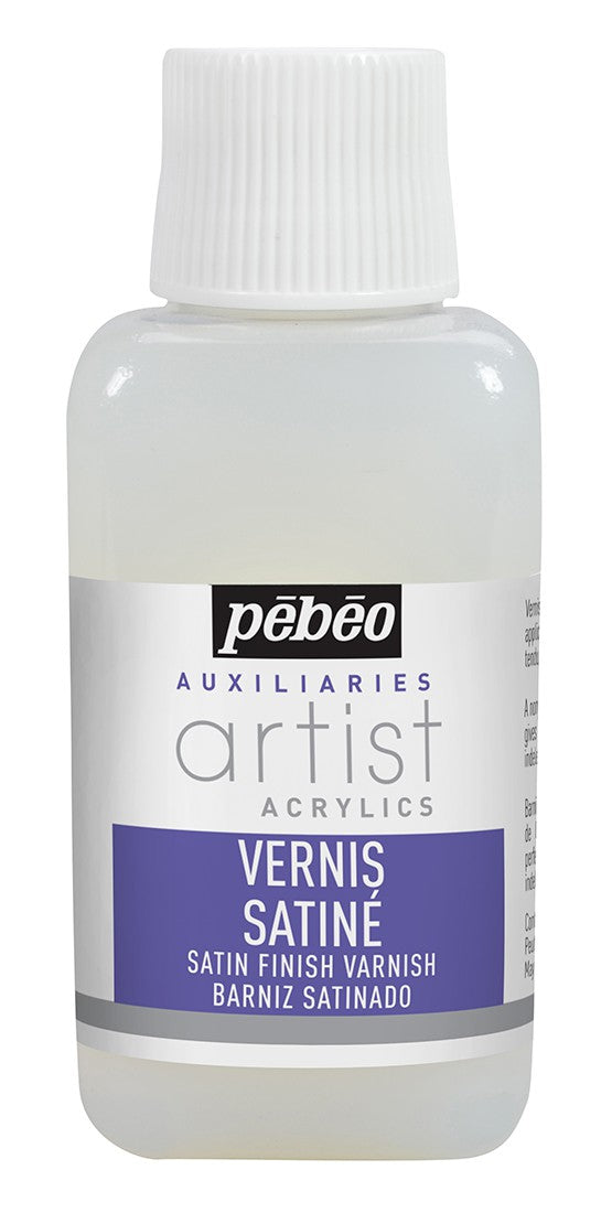 Vernis acrylique satiné phase aqueuse Artist Acrylics 250 ml