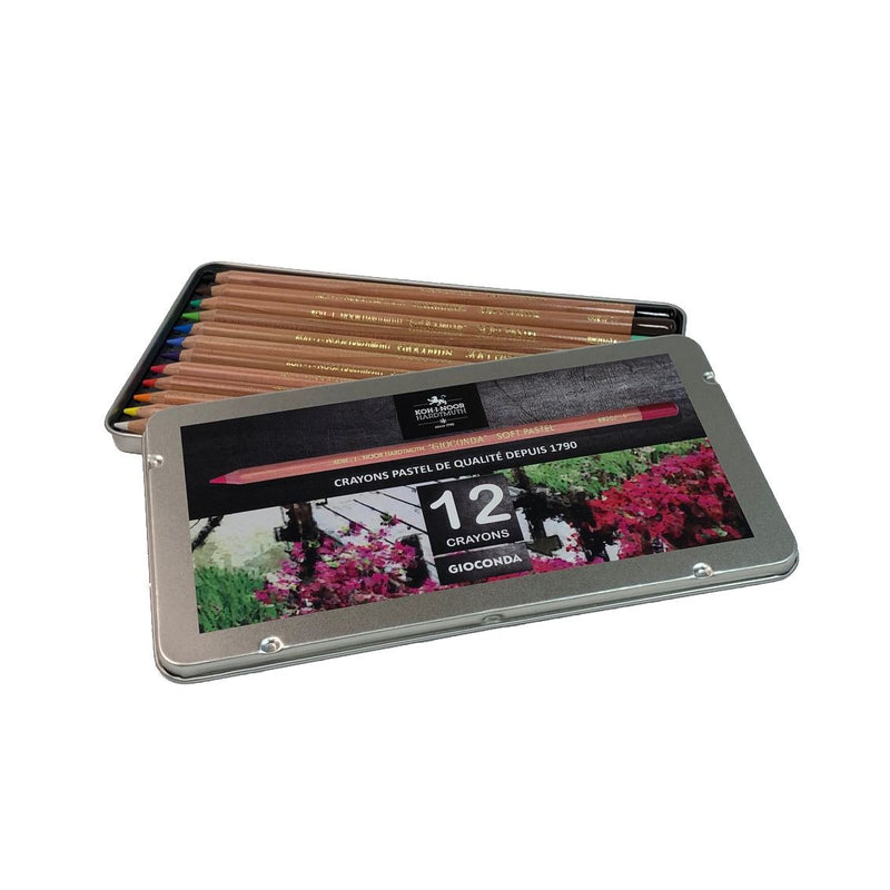 Boîte métal Crayons de couleurs Gioconda Koh-I-Noor