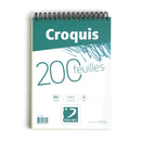 Bloc Eco Croquis 90g/m²