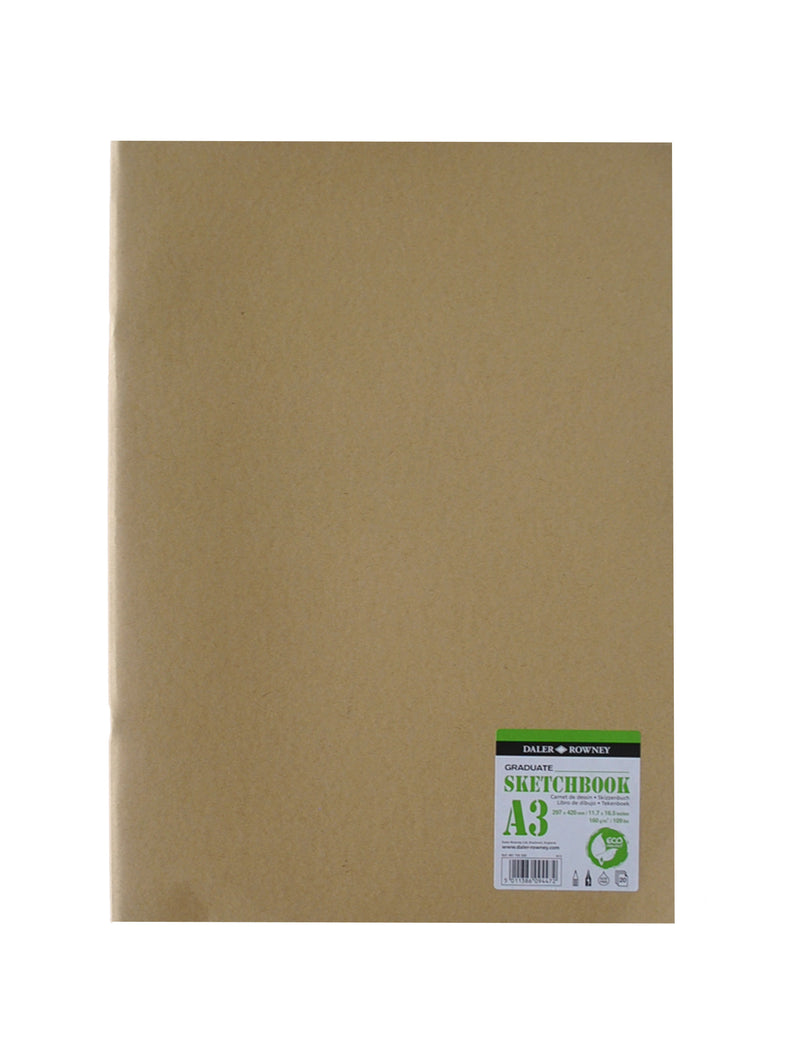 Sketchbook Eco 20 feuilles-160 gr format A3, A4 ou A5