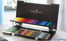 Coffret bois de 120 crayons polychromos