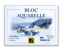 Bloc aquarelle grain fin Bréhat 300g/m²