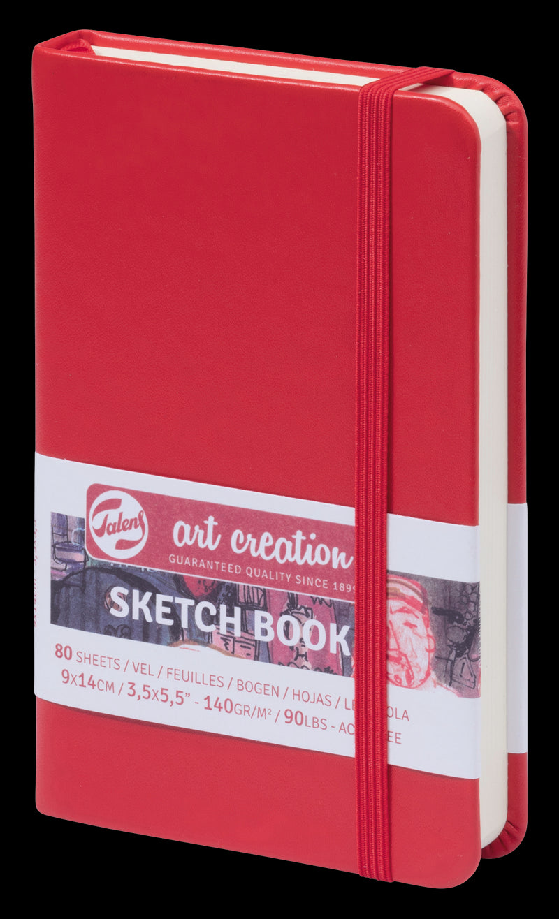 TALENS ART CREATION SKETCHBOOK WHITE 9X14CM 140GR - The Art Store