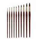 Brosse acryl sépia 864