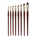 Brosse acryl sépia 8747