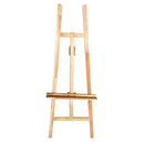 Chevalet de cours en pin naturel Dalbe idéal pour l'exposition artistique