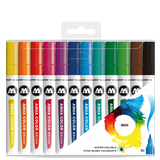 Pochette de 12 Marqueurs Aqua Color brush set 1