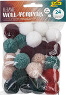 Pompons en laine