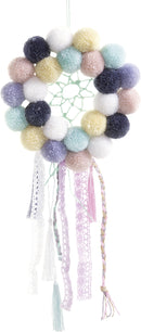 Pompons en laine