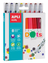 Set de 8 marqueurs "Dots"