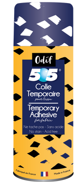 Colle spéciale tissus 505 spray 250ml