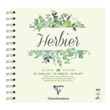 Cahier spécial herbier 32 feuilles 180g/m²