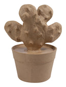 Papier maché déco Raquette 9.5 x 13 x 16.5 cm