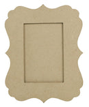 Papier maché Cadre feston 1 x 20 x 25 cm