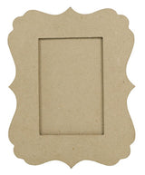Papier maché Cadre feston 1 x 20 x 25 cm