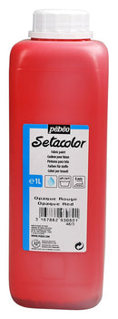 Peinture Setacolor opaque 7 couleurs