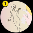 Pochoir Go Manga écolier- Go Trace