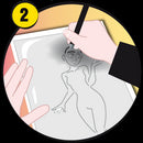 Pochoir Go Manga écolier- Go Trace