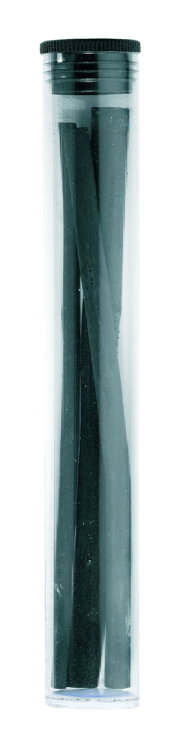 Fusain naturel tendre (x3) en tube plastique