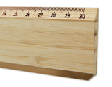 Règle de coupe en bambou 30 ou 50 cm Graph'It