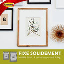 Accroche tableau à bords étroits x8 5.4Kg Command - 3M