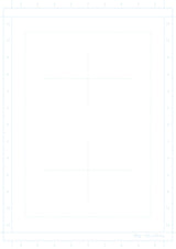 Bloc Planches papier Manga paper 40 feuilles