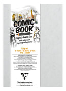 Carnet papier comic book 32 feuilles