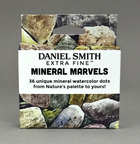 Set Aquarelle Extra-Fine Dot Card 36 couleurs thème "Mineral"- Daniel Smith