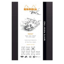 Bloc Rhodia Touch White Maya A4+/A5-50 feuilles-120g portrait