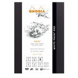 Bloc Rhodia Touch White Maya A4+/A5-50 feuilles-120g portrait