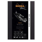 Bloc Rhodia Touch Noir Maya A4+/A5-50 feuilles-120g portrait