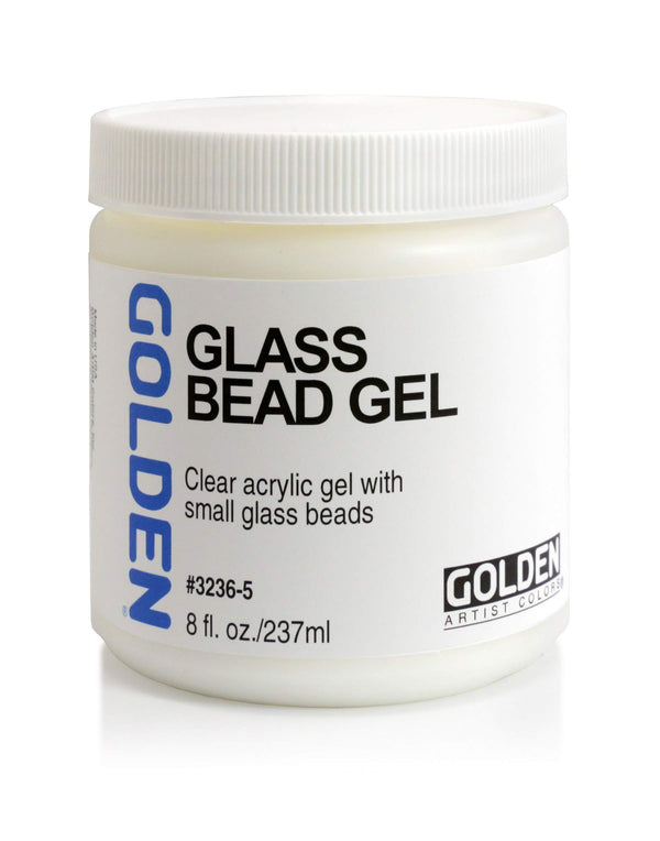 Golden gel perles de verre 237/473 ml