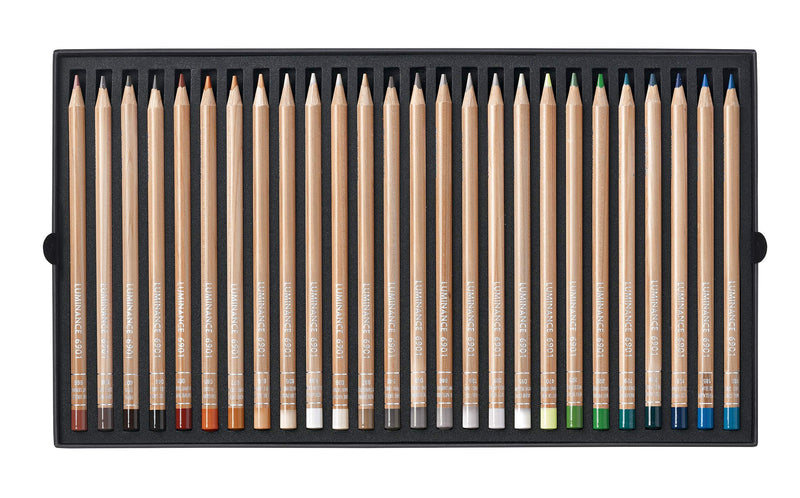 Boîte de 40 Crayons de couleurs Luminance + 2 full blender