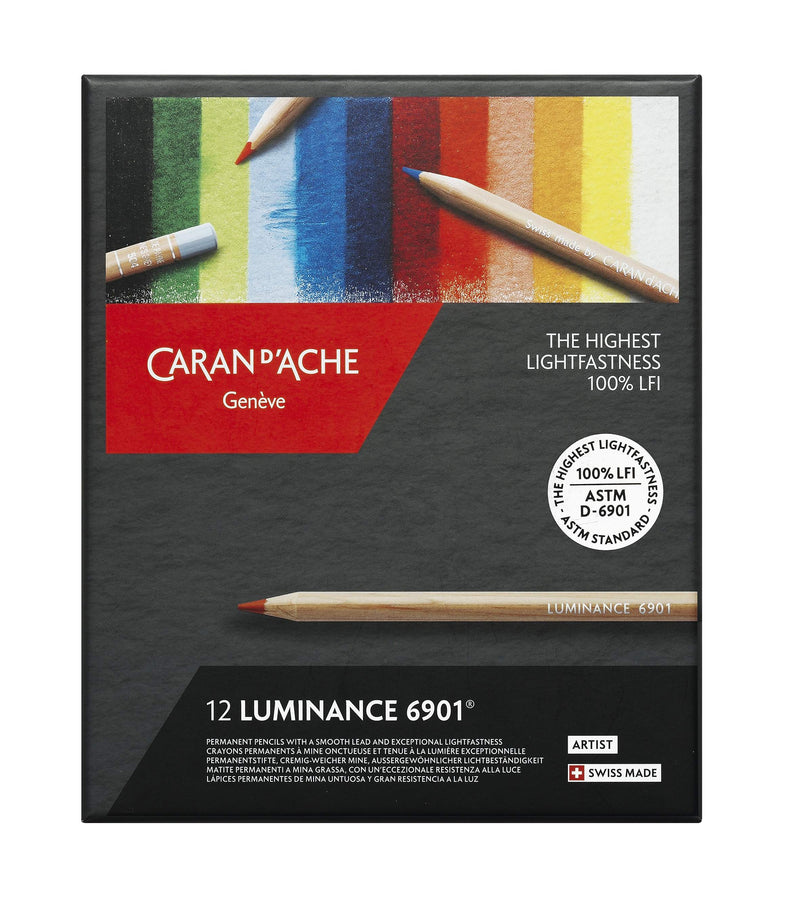 Boîte de 12 Crayons de couleurs Luminance