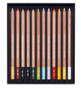 Boîte de 12 Crayons pastel Pencil