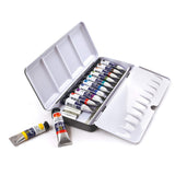 Boîte métal 12 tubes Peinture aquarelle extra-fine Bréhat 10 ml