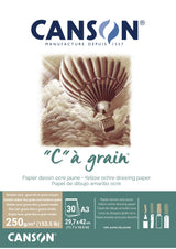Blocs C à Grain 250g/m², 30 feuilles couleurs