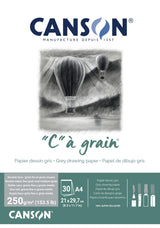 Blocs C à Grain 250g/m², 30 feuilles couleurs