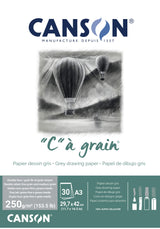 Blocs C à Grain 250g/m², 30 feuilles couleurs