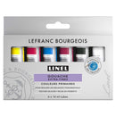 Set gouache Extra-fine LINEL 6 x 14 ml couleurs primaires