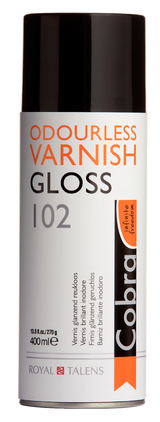 Vernis aérosol Cobra 400ml mat/satiné/brillant