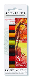 Etuis de 6 demi-pastels à l'Ecu