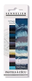 Etuis de 6 demi-pastels à l'Ecu