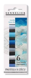 Etuis de 6 demi-pastels à l'Ecu