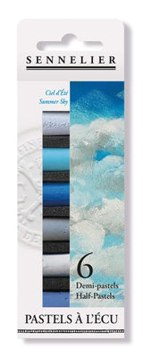 Etuis de 6 demi-pastels à l'Ecu